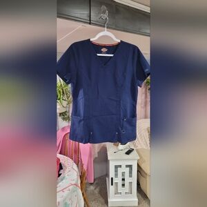Dickies Xtreme Stretch scrub top Navy blue
